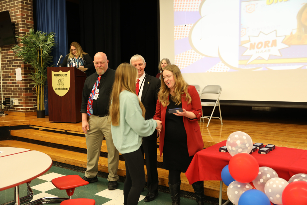 Fourteen under 14 Recognition Breakfast Grissom Middle School